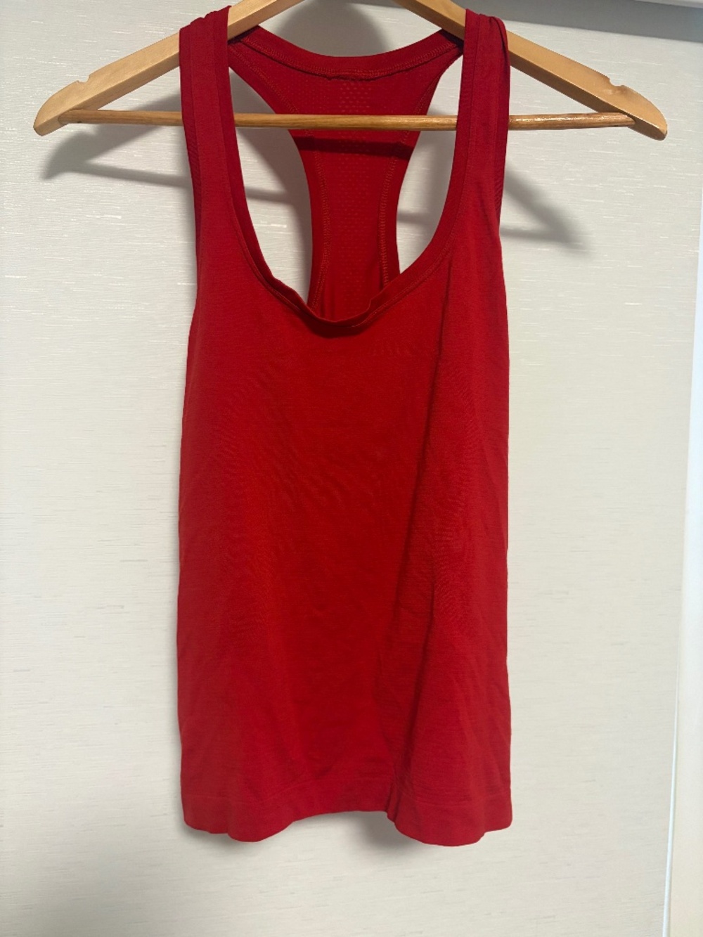 Lululemon Vibrant Red Swiftly Tech Tank Top *race length